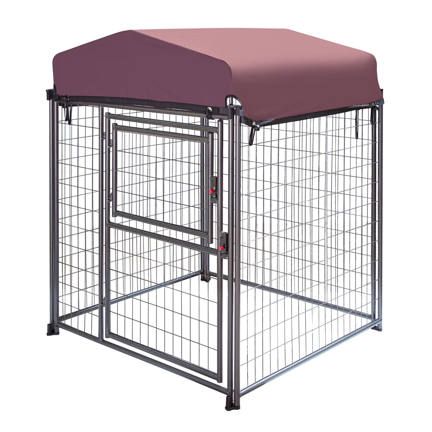 Davenport Expandable Black Metal Heavy Duty Kennel